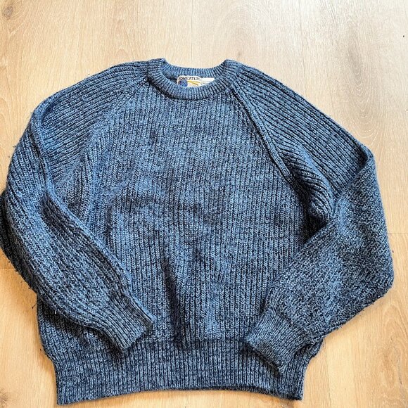 Other - Vintage 80s/90s blue mens sweater, medium